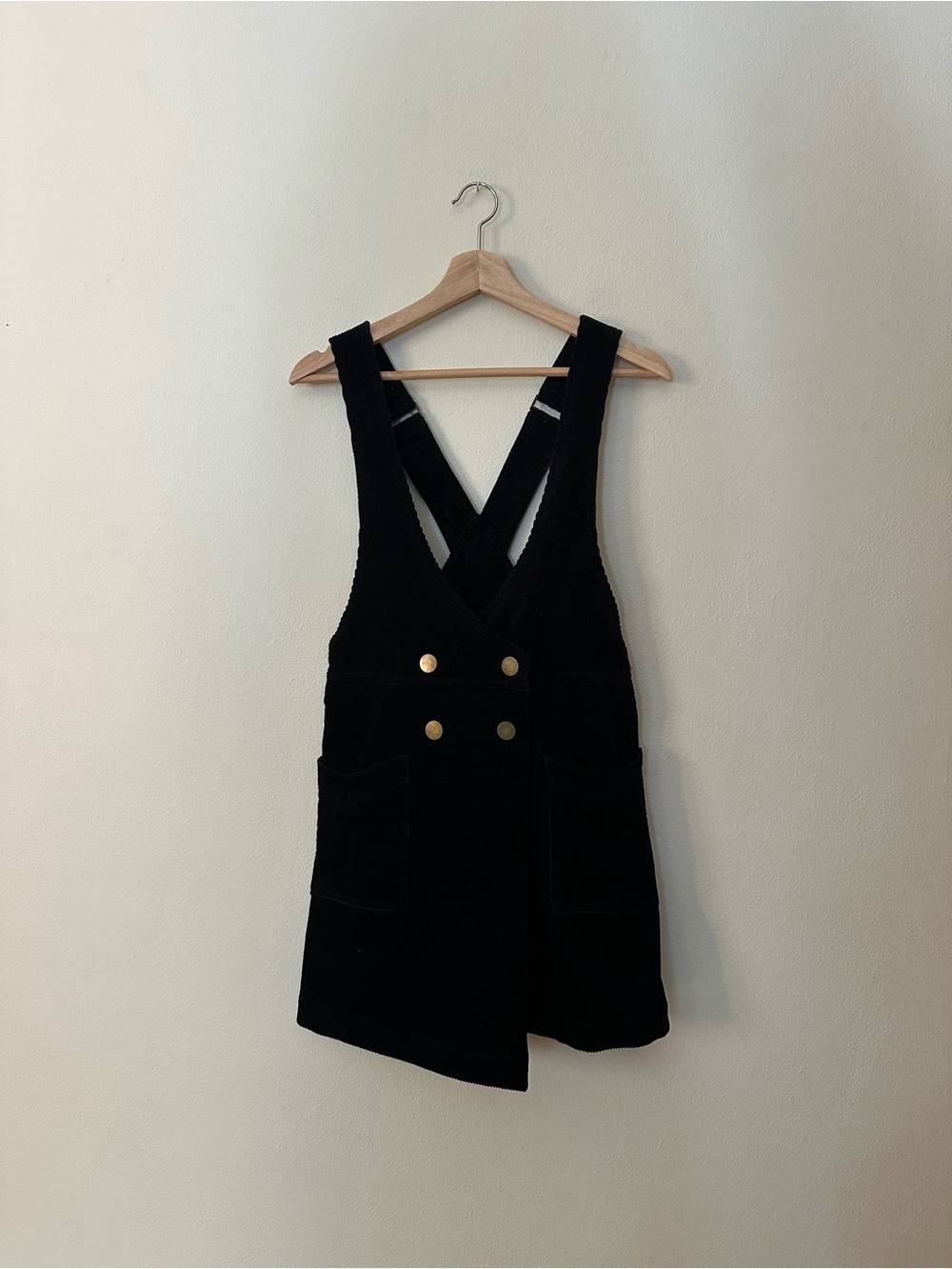 Free People corduroy pinafore
